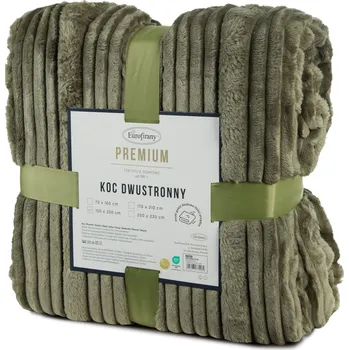 Prostěradlo Deka Eurofirany polyester 150 cm x 200 cm zelená