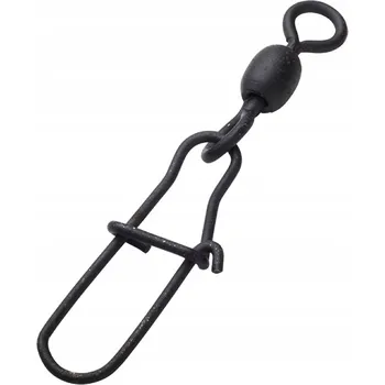 Obratlík s karabinkou Madcat STAINLESS CRANE SWIVEL WITH SNAP