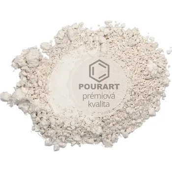 Výtvárné potřeby PourArt Metalický prášek DK100 Solid Smoke White 10g