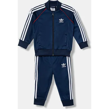 Kojenecká tepláková souprava adidas Originals JY0011 námořnická modř 59X, vel. 62