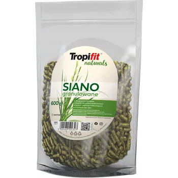 Krmivo pro hlodavce TROPIFIT NATURALS GRANULOVANÉ SENO 600g - Krmivo pro králíky a hlodavce