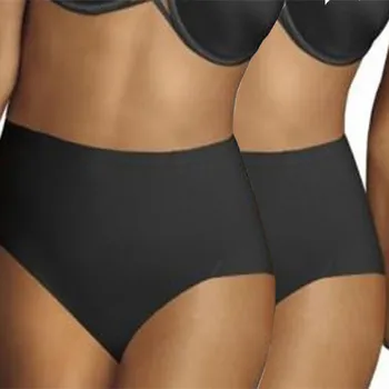 Stahovací body Maidenform tvarující kalhotky DM1002 2 pack černé - Černá / L