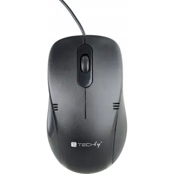 Myš Drátová Optická Myš USB 1000dpi Černá Techly