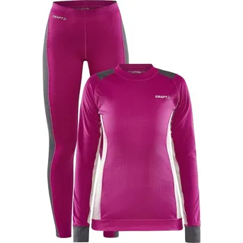 Craft Core Dry Baselayer set dámský růžová 486985, L