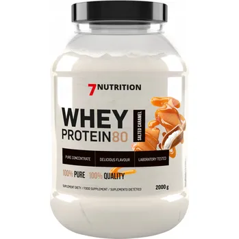 Protein 7NUTRITION Protein 80 2000g Slaný Karamel