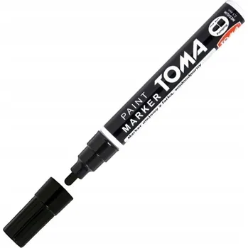 Olejový popisovač černý 2,5 mm TO-440 TOMA