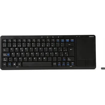 Klávesnice BEZDRÁTOVÁ KLÁVESNICE OMEGA PRO SMART TV ČERNÁ + TOUCHPAD