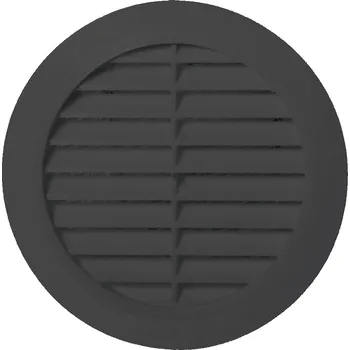 Větrací mřížka Ventilační mřížka AW černá