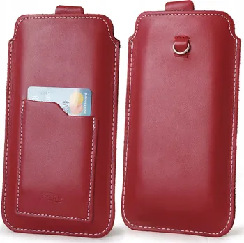 Pouzdro na mobilní telefon LURESKO ASTER 4XL Pouzdro s obal KŮŽE na telefon v pouzdře, zvětšené