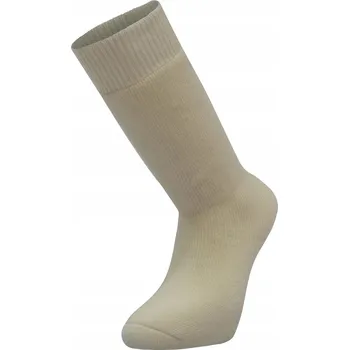 Pánské ponožky Vlněné ponožky Ponožky ponožky Claymore - bílé, Highlander 40-43