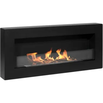 Biokrb Závěsný biokrb box se sklem 90 x 40 x 12 cm matně černý