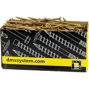 Spojovací materiál Tesařské vruty zápustné do dřeva 8x60 TORX 40 zápustná hlava 100 Ks