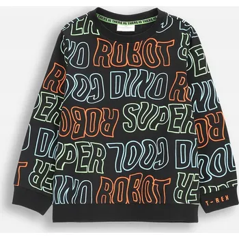 Dívčí tričko Dětské černé tričko pro chlapce s dlouhým rukávem vel. 092 Coccodrillo ZC5