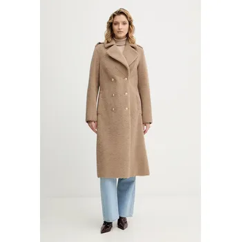 Dámský kabát Kabát Guess LAILA W5BL62.W4190 béžová 08X, vel. M