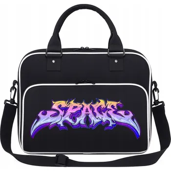 Sportovní taška Černá sportovní taška s velkým objemem | Trénink | Bazén Cestování SPACE