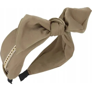 Čelenka Pin-up čelenka do vlasů INNAM – béžová a hnědá