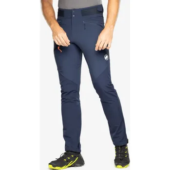 Pánské kalhoty Pánské softshellové kalhoty Mammut Courmayeur SO Pants - marine 46 (M)
