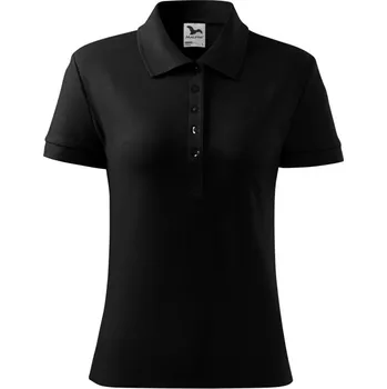 Dámské tričko Cotton polokošile dámská černá XXL