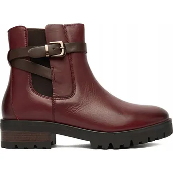 Dámská zimní obuv Lasocki kotníkové boty žena vínová CEO-WI23-DAGA-01