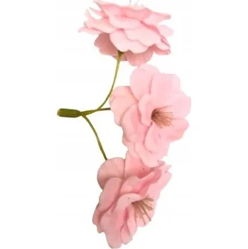 umělá květina MYDLENÉ KVĚTY TŘEŠNĚ, DROBNÉ RŮŽOVÉ větvičky do kytice, boxu, aranžmá dekorace