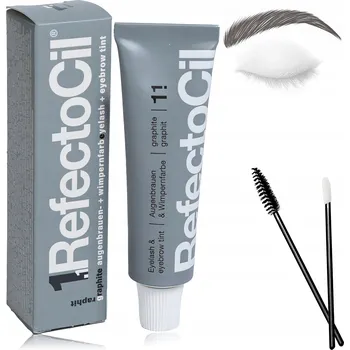 Barva na řasy a obočí Henna na obočí a řasy RefectoCil 1.1 grafitová (grafitově šedá)