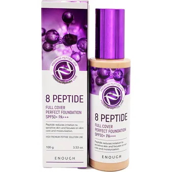 Opalování Podkladová Báze Enough 8 Peptide SPF50+PA +++ 100 ml #21