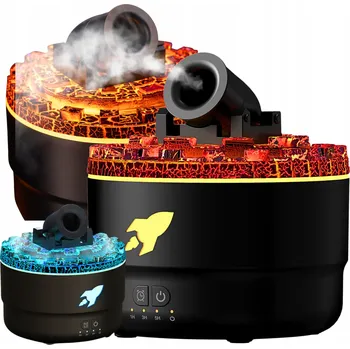 Zvlhčovač vzduchu Zvlhčovač vzduchu Armata Raketa Aromaterapie Difuzér Ionizátor 200 ML