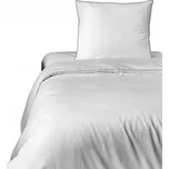Povlečení Pure z bavlněného Makosaténu 140x200 Bílé Premium