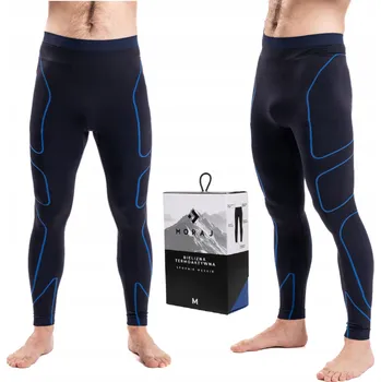 Pánské termo spodky Pánské Termoaktivní Legíny Bezešvé Termoprádlo Spodky XL MORAJ