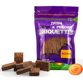 Návnadová surovina ZFISH Brikety 220g - Scopex