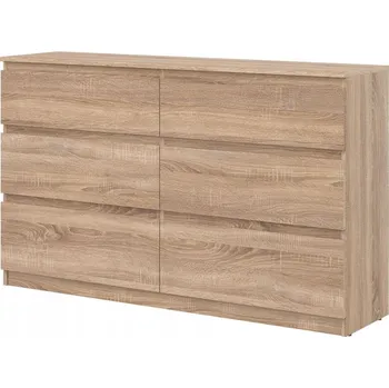 Komoda Komoda BORROMEO 6S, dub sonoma