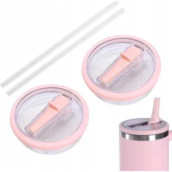 2 ks Víčka na hrnek Stanley + 2 brčka pro hrnky