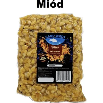 Návnadová surovina Carp Seeds Velká zrna Kukuřice Med 1kg