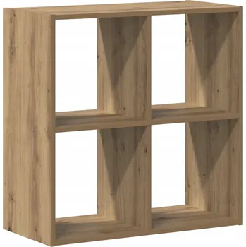 Knihovna Knihovna dub artisan 68,5 x 32 x 68,5 cm se 4 policemi