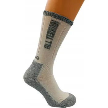 Turistické Ponožky BOLA All Terrain bílošedé 43-45