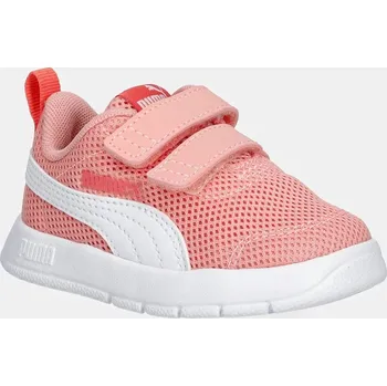 Dětská móda Dětské sneakers boty Puma Courtflex V3 Mesh Inf 398086.K oranžová 32X, EUR 21