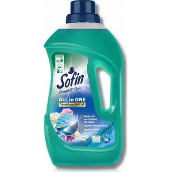 Prací gel SOFIN Prací prostředek All in One Spezialwaschmittel 1,1L 30 praní DE