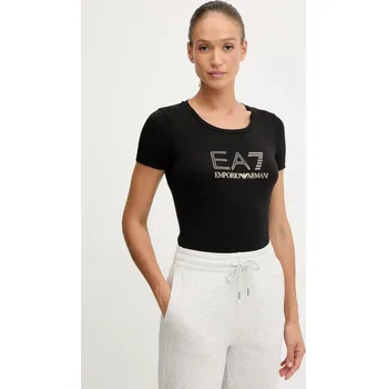 Pánská móda Tričko EA7 Emporio Armani 8NTT67.TJDQZ černá 99X, vel. L
