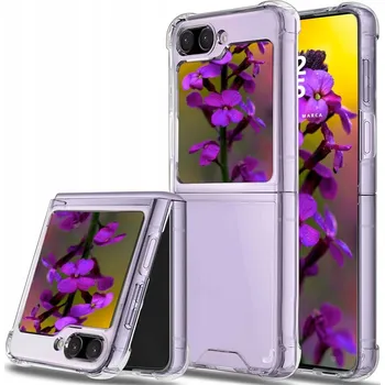 Pouzdro na mobilní telefon Zadní Kryt RCBR pro Samsung Galaxy Z Flip6 5G bezbarvý