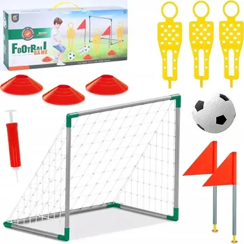 Fotbalová branka FOTBALOVÁ BRANKA SADA PRO DĚTI MÍČ + PŘEKÁŽKY