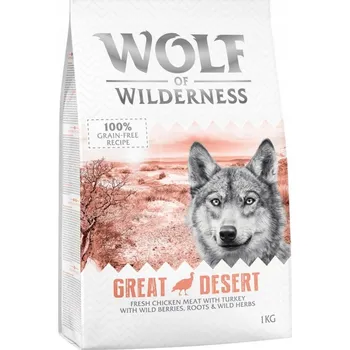 Krmivo pro psa Krůta krmivo Wolf of wilderness 1 kg