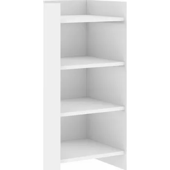 Komoda Bílá komoda z dřevotřísky 45 x 35 x 75 cm