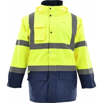 pracovní bunda Zimní pánská reflexní pracovní bunda NEO DROGOWIEC WINTER SARA Žlutá 3XL