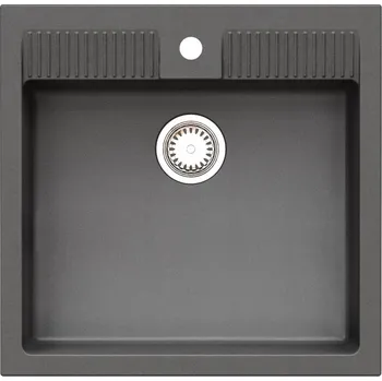 Granitový dřez Jednodřez Moderno Rustic granit šedý