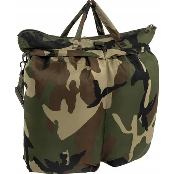 Taktická taška přes rameno na helmu, vojenská, maskáčový Mil-Tec Helmet Bag Woodland