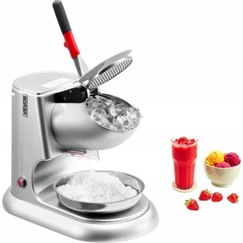 Výrobník ledu Výrobník ledu Vevor WF-A168 stříbrný/šedý 300 W