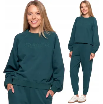 Dámská mikina Dámská měkká bavlněná Mikina Bez Kapuce potiskem MORAJ , s potiskem M