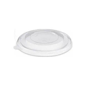 Jednorázové nádobí Víčko (rPET) průhledné pro papírovou misku Ø150mm [50 ks]
