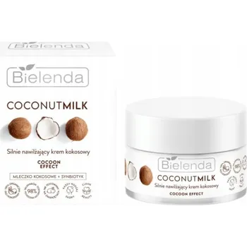 Pleťový krém Bielenda Hydratační pleťový krém Coconut Milk s kokosovým olejem 50 ml
