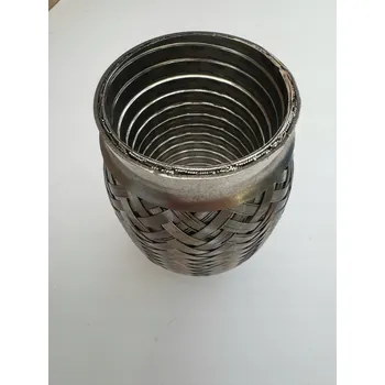 Zadní díl výfuku MALGO Pružný konektor výfuku, flexibilní trubka, výfukový systém INTERLOCK 45X100mm